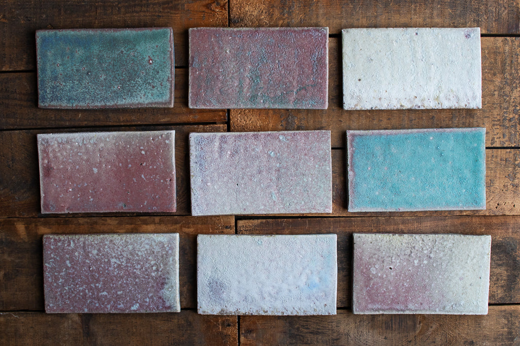 高橋燎 / 板皿 小 各種 薪窯(トレインキルン) '24個展出展作品