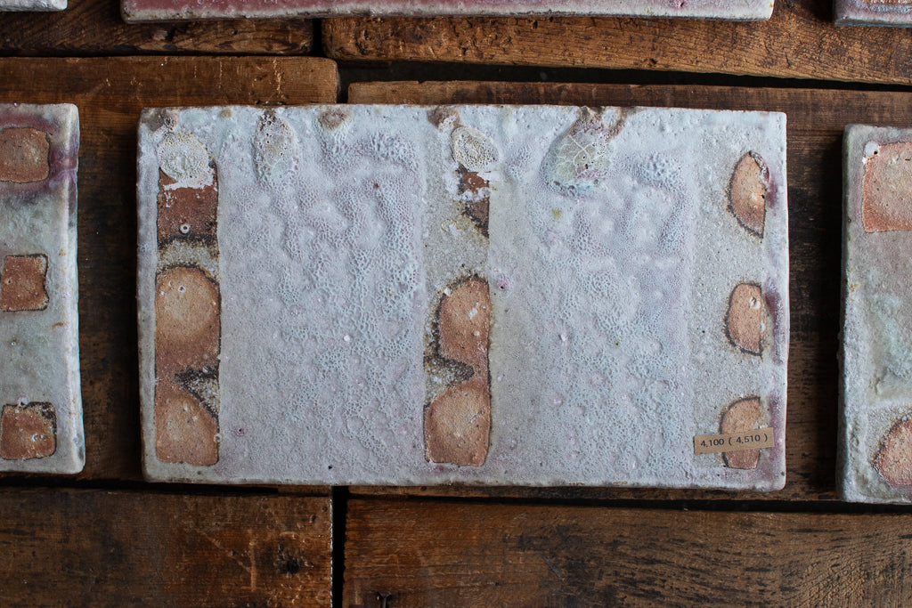 高橋燎 / 板皿 小 各種 薪窯(トレインキルン) '24個展出展作品