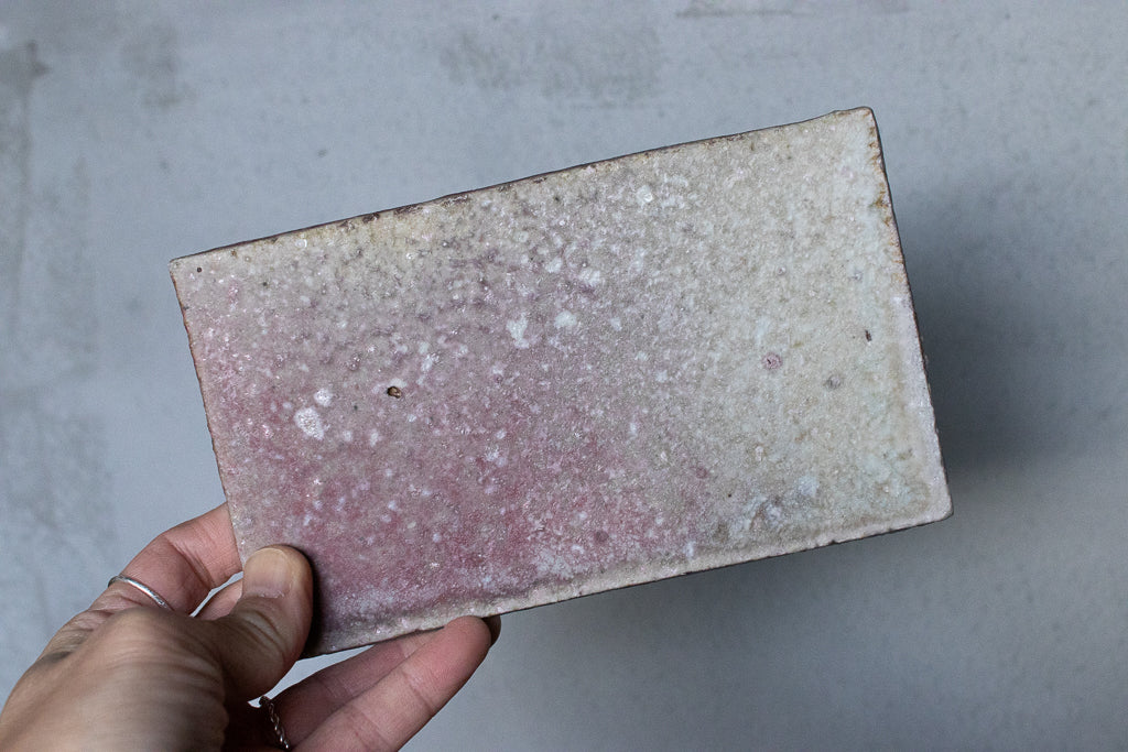 高橋燎 / 板皿 小 各種 薪窯(トレインキルン) '24個展出展作品