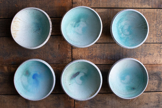 高橋燎 / 浅鉢 各種 薪窯(トレインキルン) '24個展出展作品