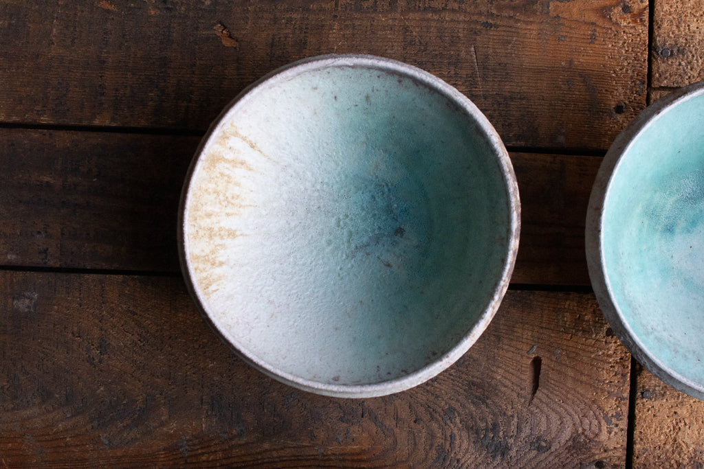 高橋燎 / 浅鉢 各種 薪窯(トレインキルン) '24個展出展作品