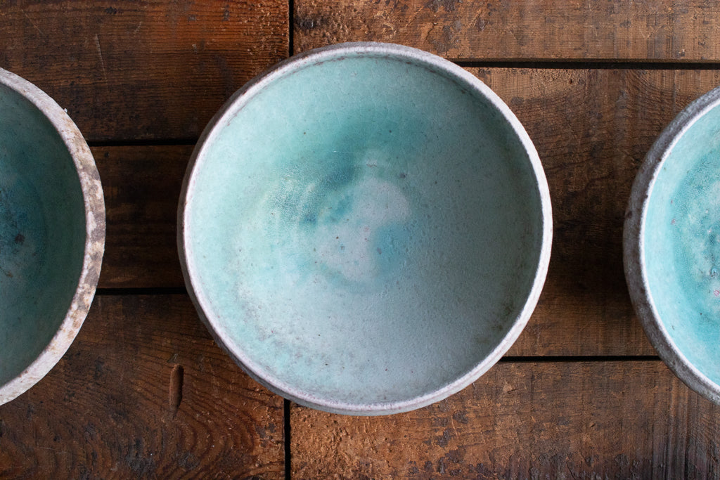 高橋燎 / 浅鉢 各種 薪窯(トレインキルン) '24個展出展作品