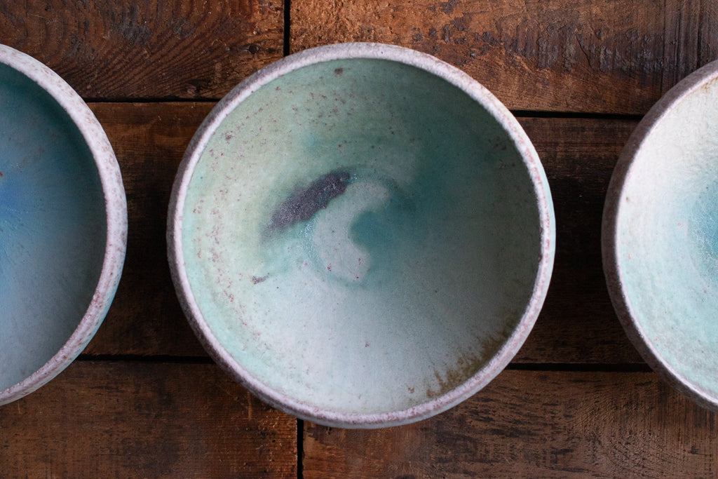 高橋燎 / 浅鉢 各種 薪窯(トレインキルン) '24個展出展作品