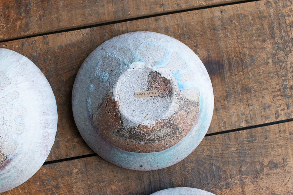 高橋燎 / 浅鉢 各種 薪窯(トレインキルン) '24個展出展作品