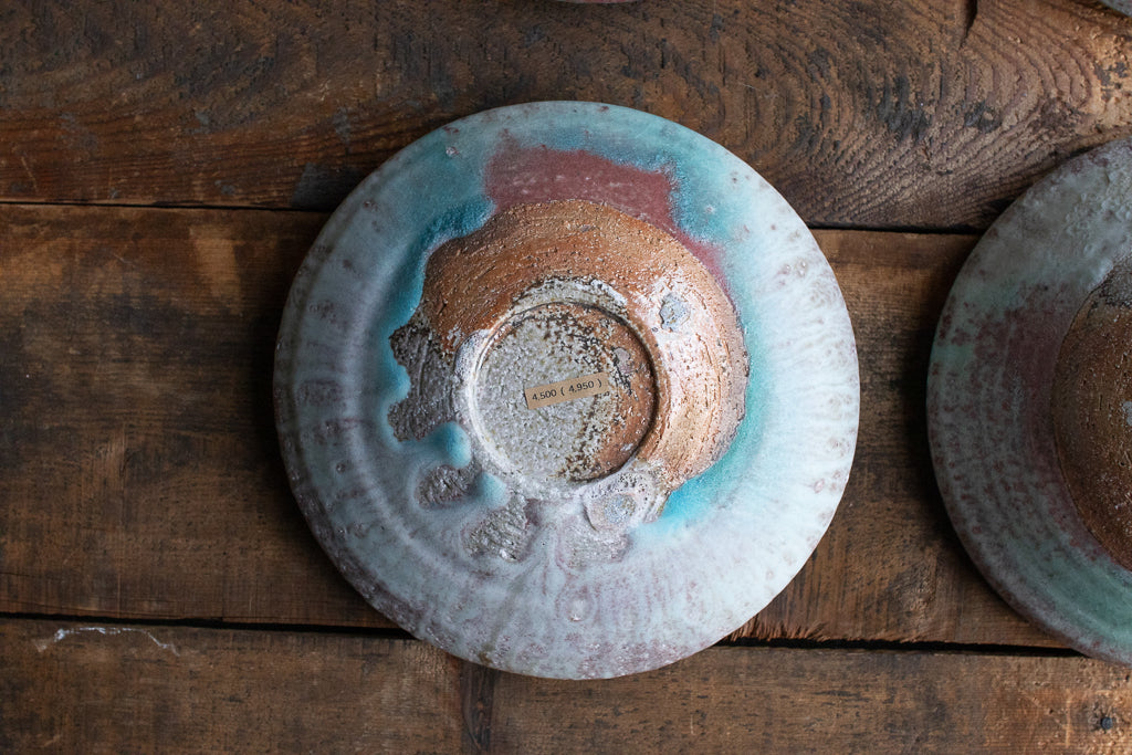 高橋燎 / 浅鉢 各種 薪窯(トレインキルン) '24個展出展作品