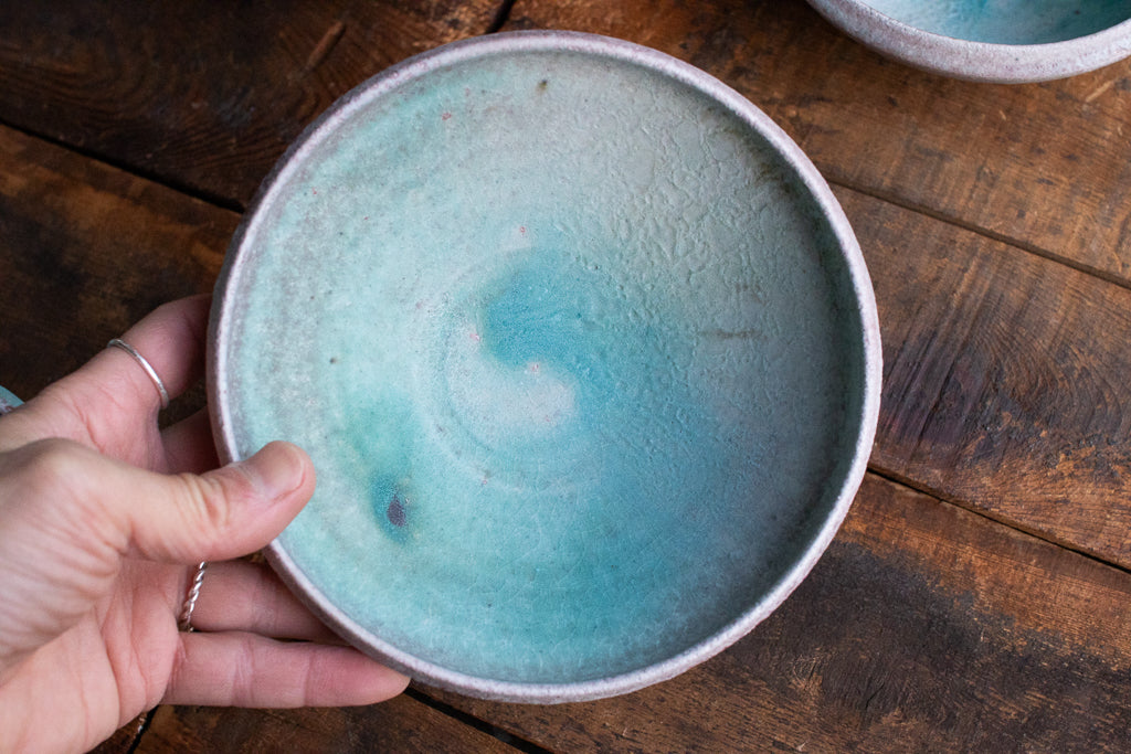 高橋燎 / 浅鉢 各種 薪窯(トレインキルン) '24個展出展作品