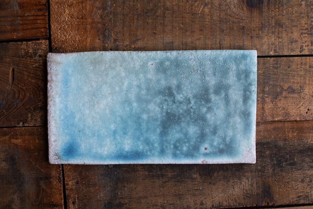 高橋燎 / 板皿 大 薪窯(トレインキルン)'24個展出展作品