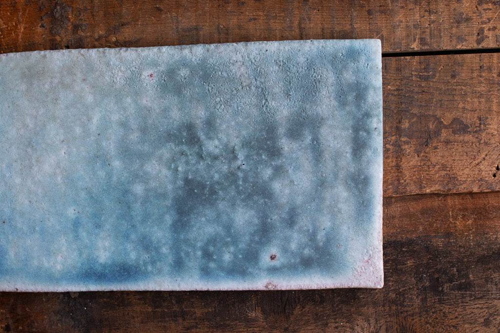 高橋燎 / 板皿 大 薪窯(トレインキルン)'24個展出展作品