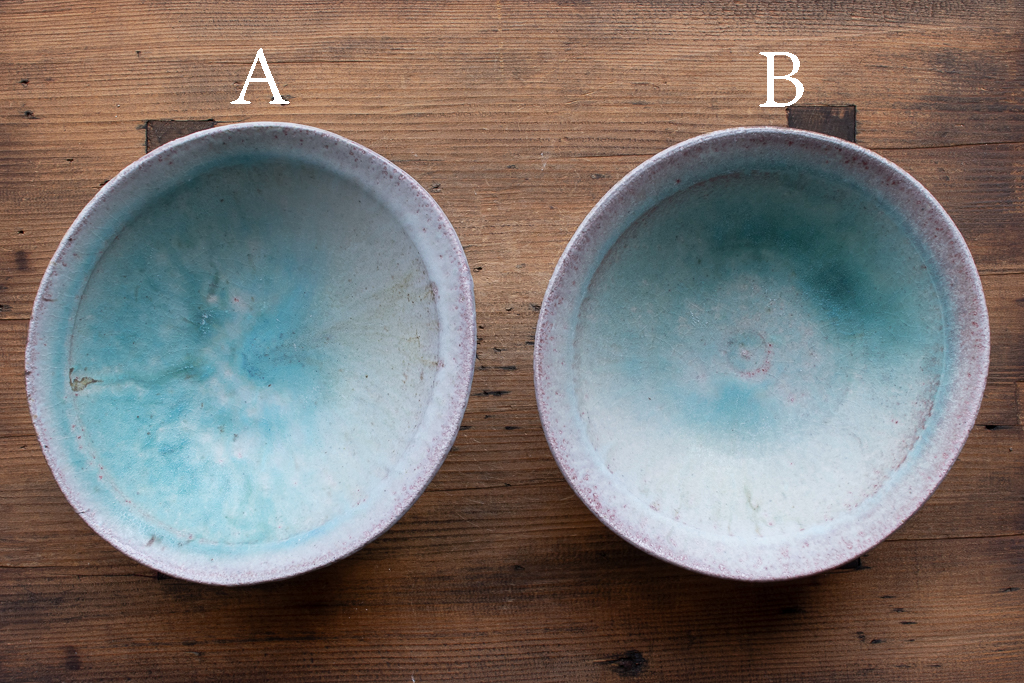 高橋燎 / たわみ鉢 各種 薪窯(トレインキルン) '24個展出展作品