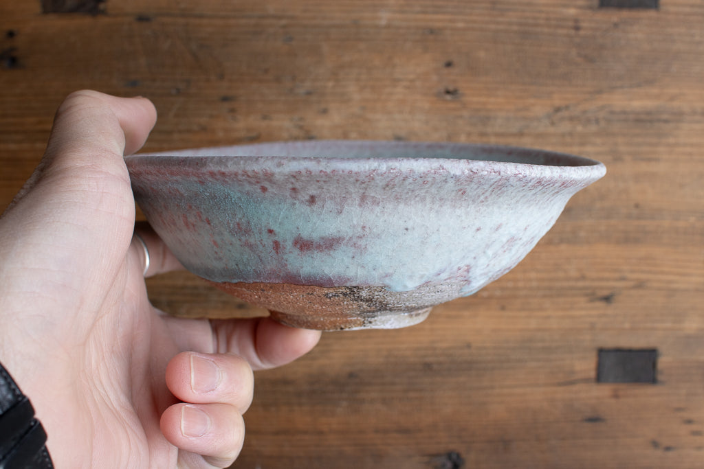 高橋燎 / たわみ鉢 各種 薪窯(トレインキルン) '24個展出展作品