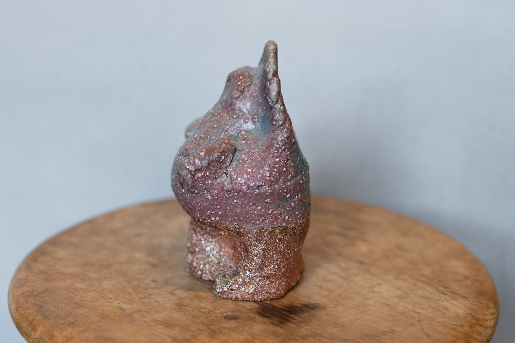 高橋燎 / 曖昧なたぬき(薪窯)オブジェ ’23個展作品