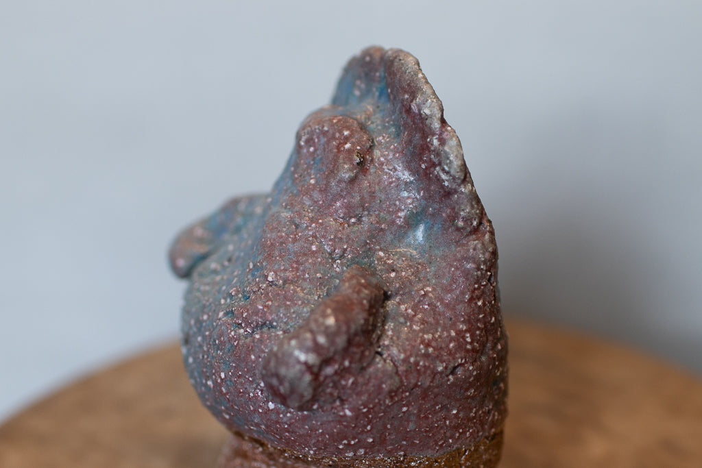 高橋燎 / 曖昧なたぬき(薪窯)オブジェ ’23個展作品