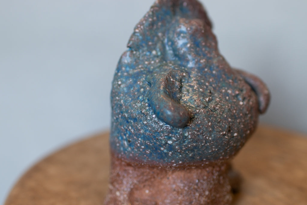 高橋燎 / 曖昧なたぬき(薪窯)オブジェ ’23個展作品