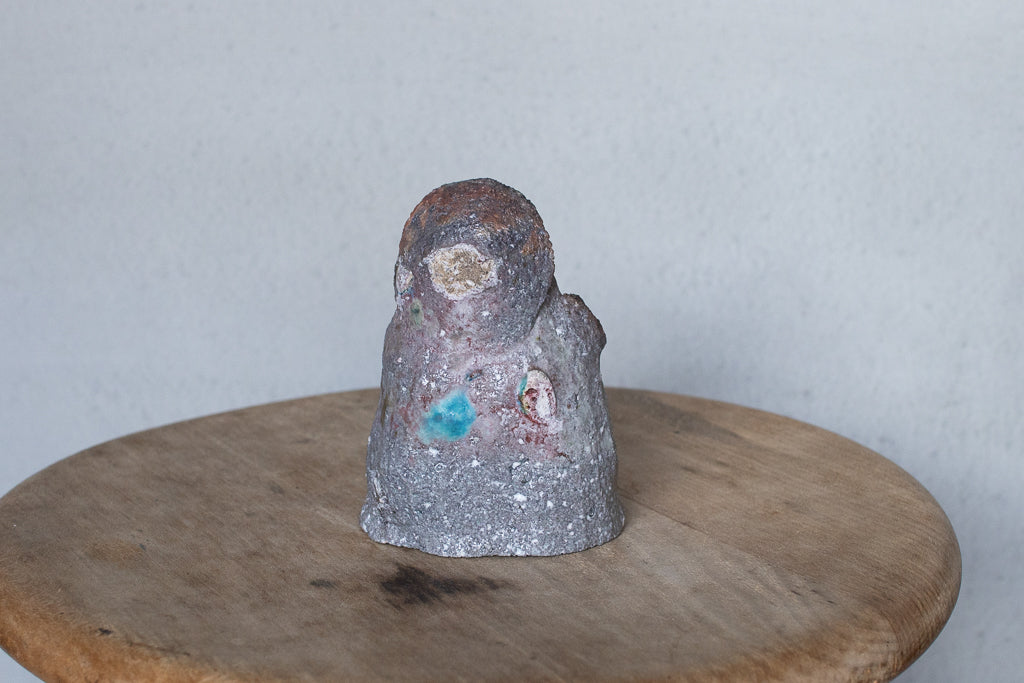 高橋燎 / 曖昧なたぬき1 薪窯(トレインキルン)'24個展出展作品