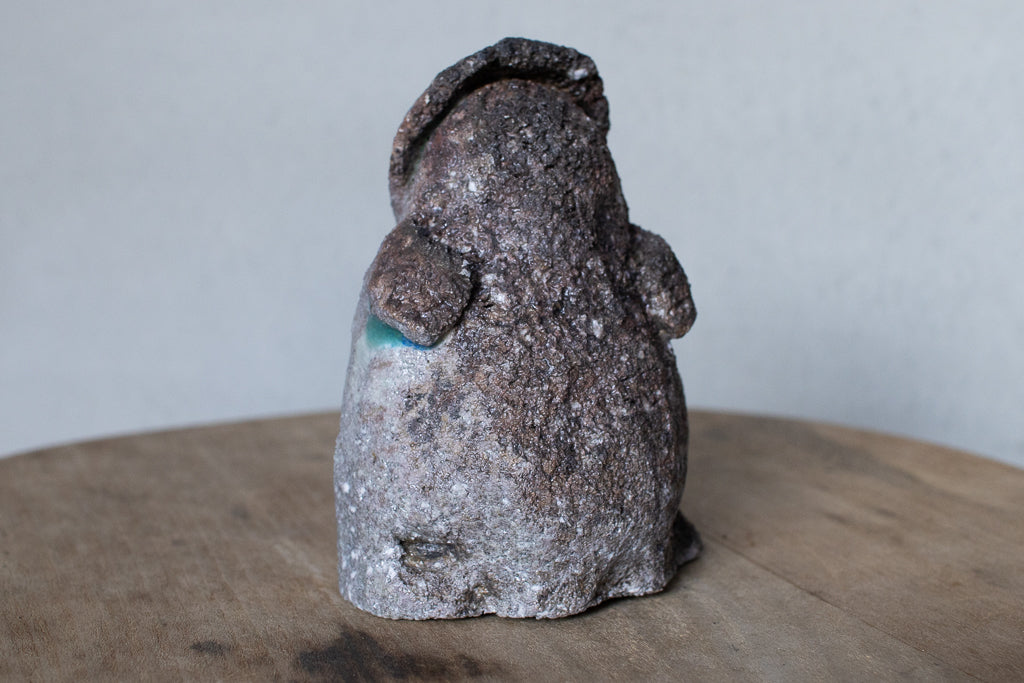 高橋燎 / 曖昧なたぬき1 薪窯(トレインキルン)'24個展出展作品