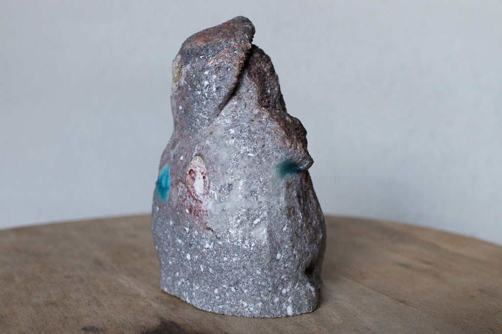 高橋燎 / 曖昧なたぬき1 薪窯(トレインキルン)'24個展出展作品