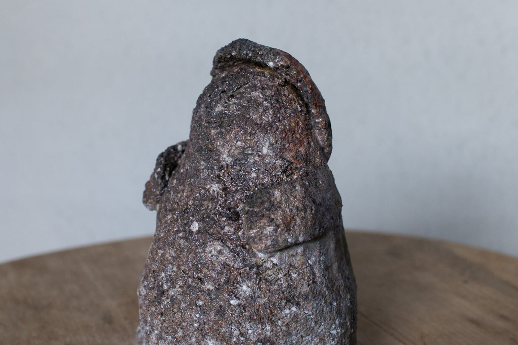 高橋燎 / 曖昧なたぬき1 薪窯(トレインキルン)'24個展出展作品