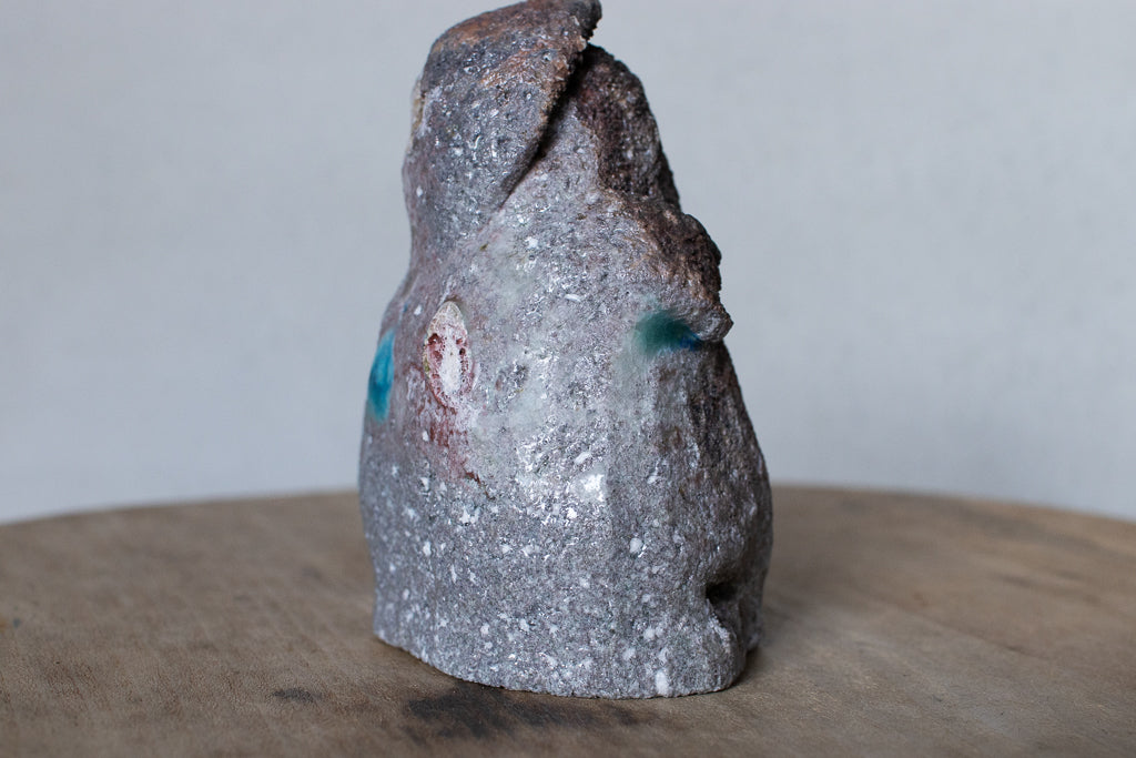 高橋燎 / 曖昧なたぬき1 薪窯(トレインキルン)'24個展出展作品