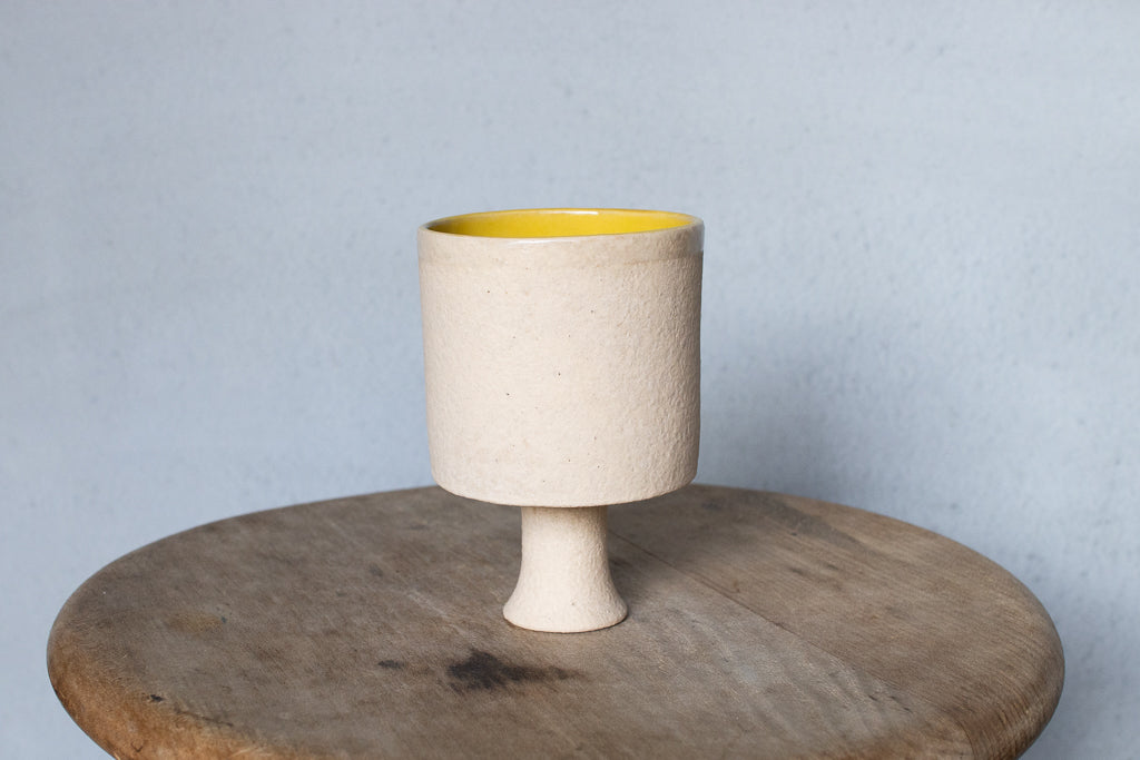 井上智映子 / ゴブレット Sandy(マスタード)