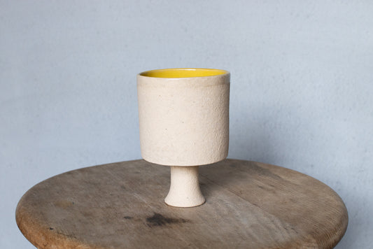 井上智映子 / ゴブレット Sandy(マスタード)