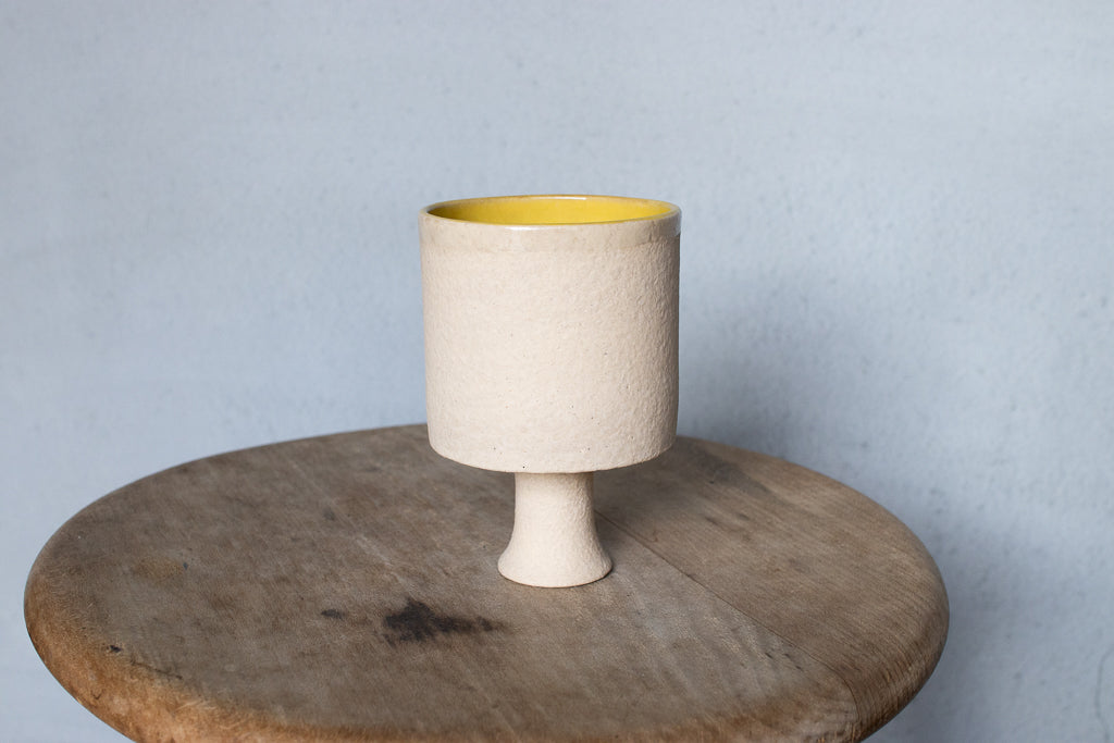 井上智映子 / ゴブレット Sandy(マスタード)