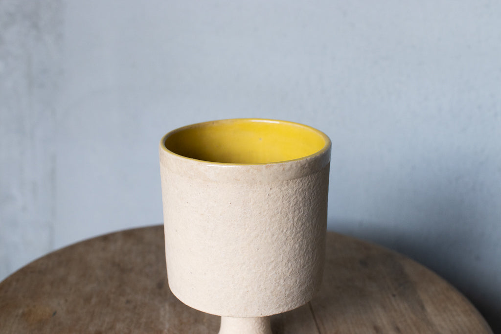 井上智映子 / ゴブレット Sandy(マスタード)