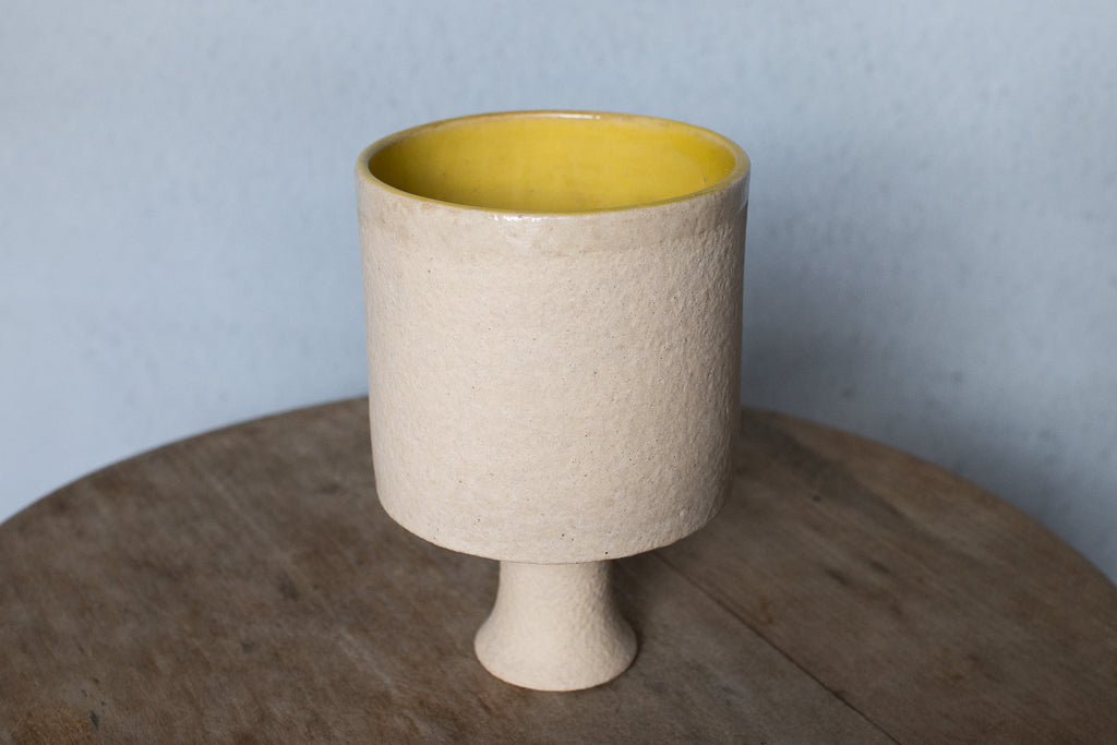 井上智映子 / ゴブレット Sandy(マスタード)