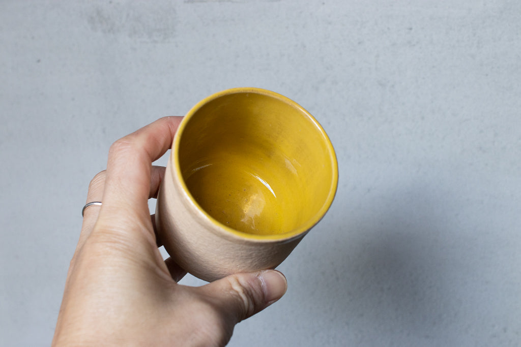 井上智映子 / ゴブレット Sandy(マスタード)