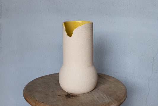 井上智映子 / 花器・花瓶② Sandy(マスタード)