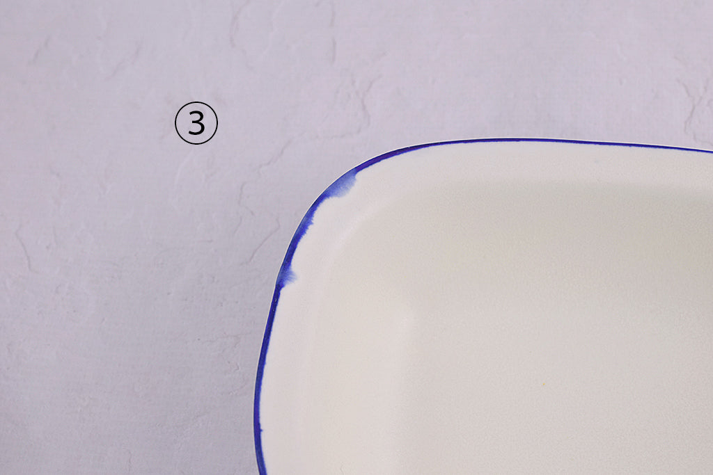 うつわボーメ / バスタブボウル(白地)