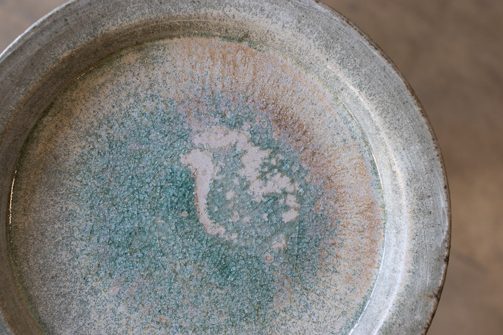 外池素之<トノイケモトユキ> / 大皿 28センチ サンゴ礁っぽいタイプ