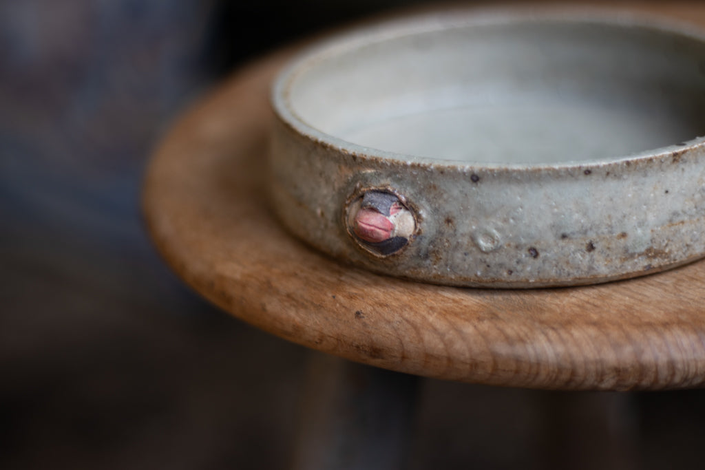 加賀美円 / 文鳥鉢(桜文鳥)