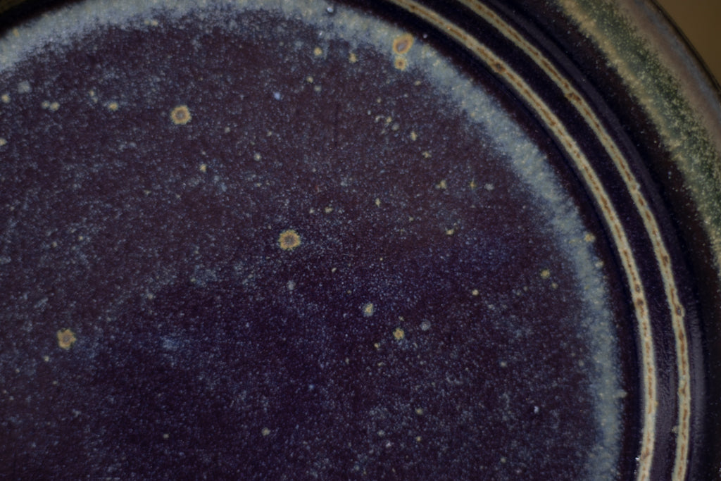 中西忠博 / 7寸プレート(青)