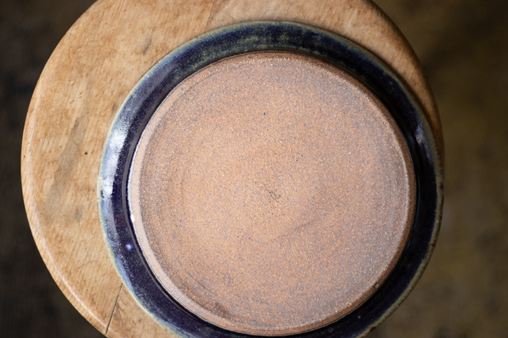 中西忠博 / 7寸プレート(青)