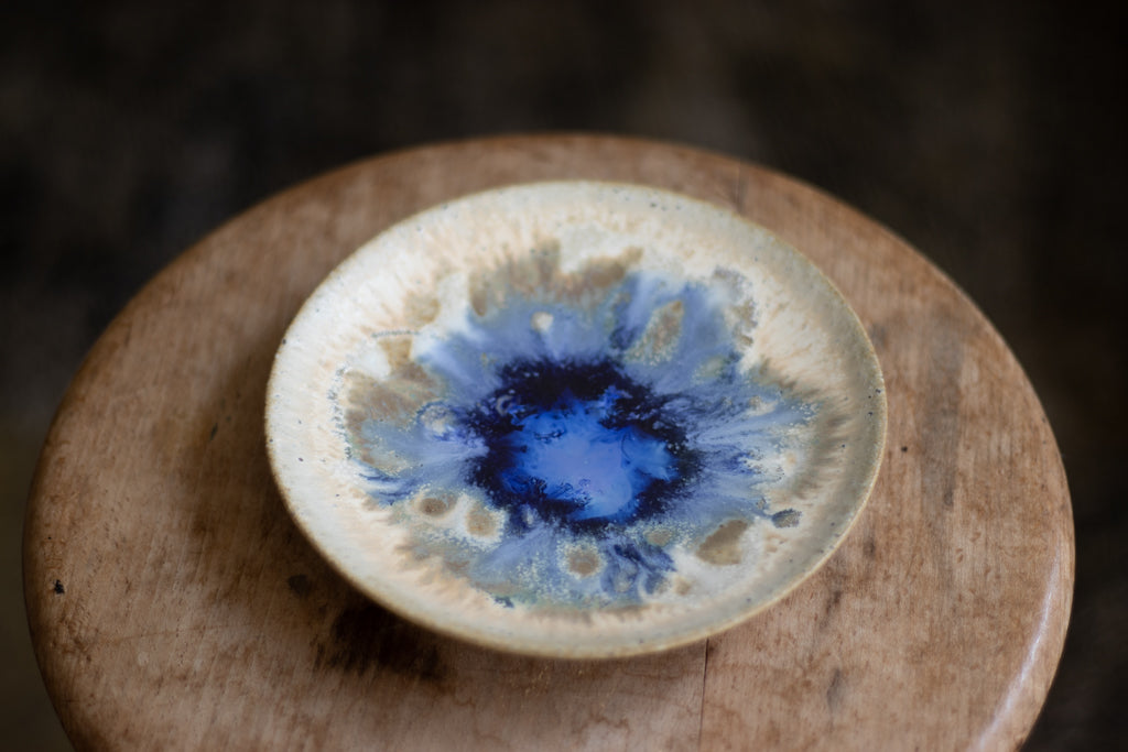 鈴木圭太 / 5寸皿(あお)