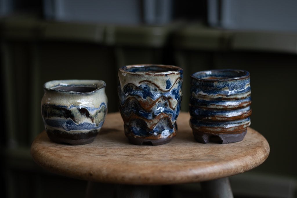 山下雅己 / ゆらぎ鉢(ふっくらした形) 植木鉢