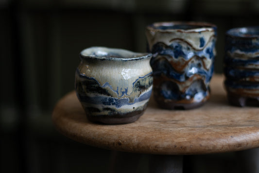 山下雅己 / ゆらぎ鉢(ふっくらした形) 植木鉢