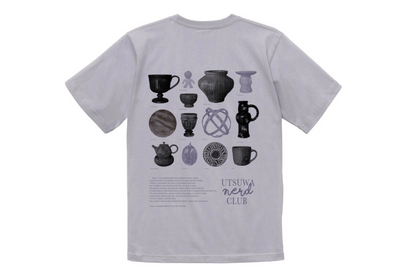【送料込み】futou original "UTSUWA NERD CLUB" S/S Tシャツ フロストパープル スタンダード・セミワイドシルエット