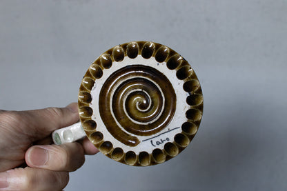 Taro Makihara / Ash glaze mug①