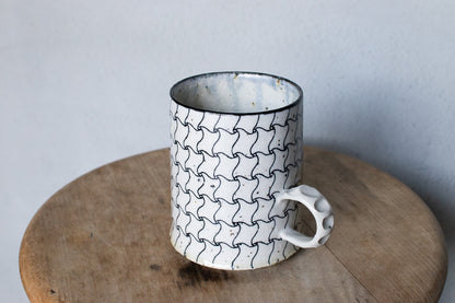 Taro Makihara / Inlay pattern mug A-①