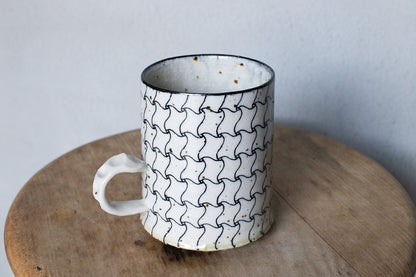 Taro Makihara / Inlay pattern mug A-①