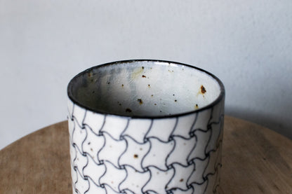 Taro Makihara / Inlay pattern mug A-①