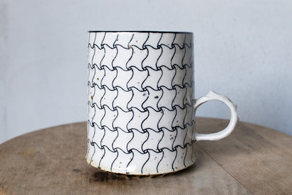 Taro Makihara / Inlay pattern mug A-①
