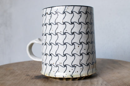 Taro Makihara / Inlay pattern mug A-①
