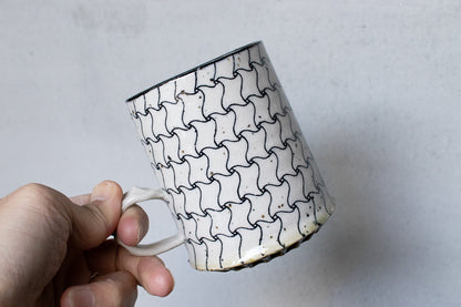 Taro Makihara / Inlay pattern mug A-①