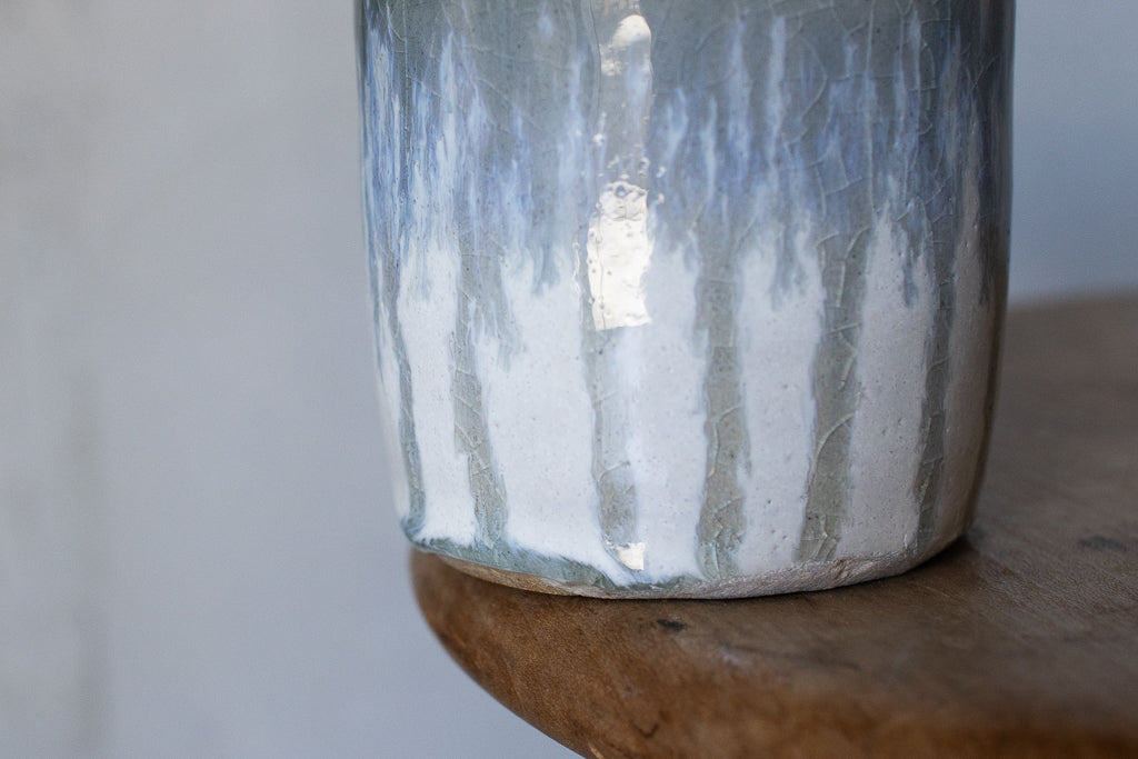 Toru Murasawa / Mug, ash glaze, hanging