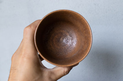 yoshida pottery / Jade leg cup (antique white)
