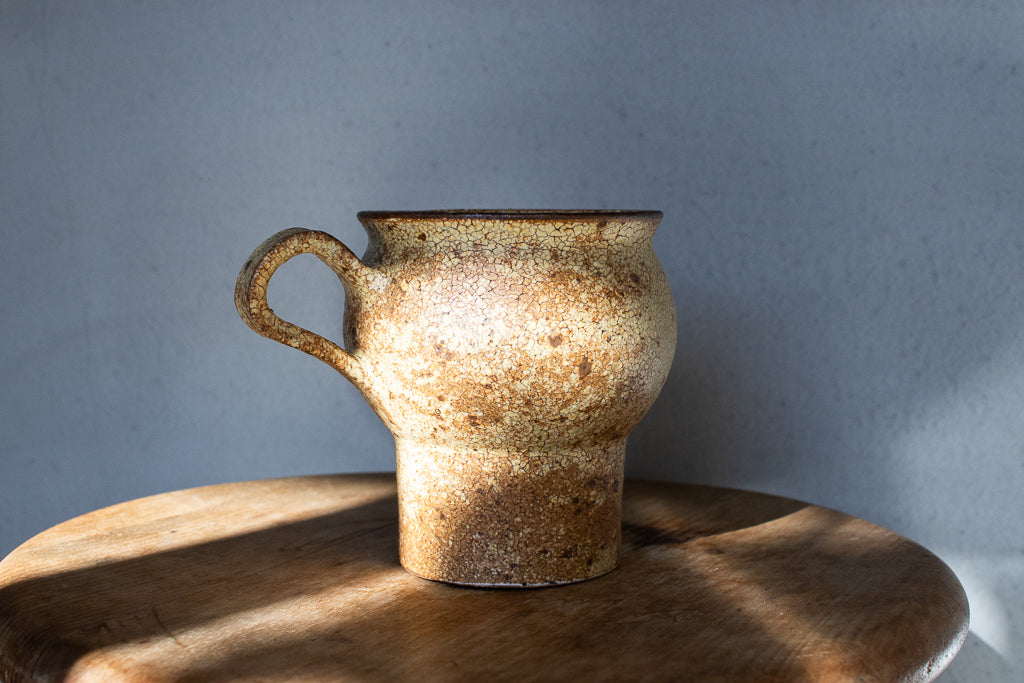 山下太 / 黄裂灰釉スタッキングマグカップ