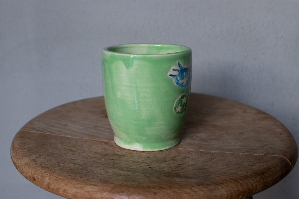 時山桜 / 灯りとオクトパスのグリーンマグ