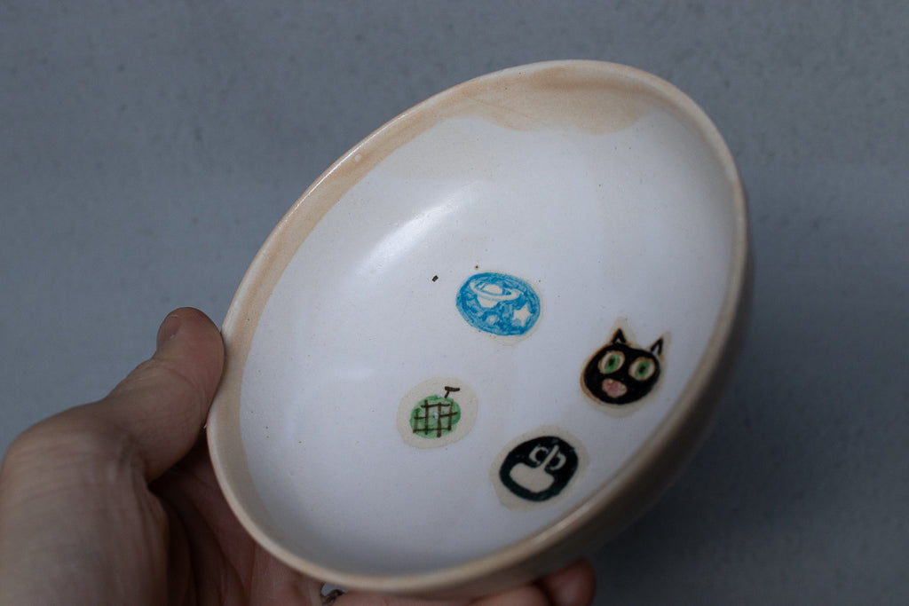 時山桜 / 土星とメロンと壺のお皿